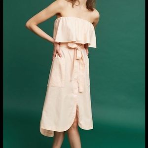 Prose & poetry strapless dress